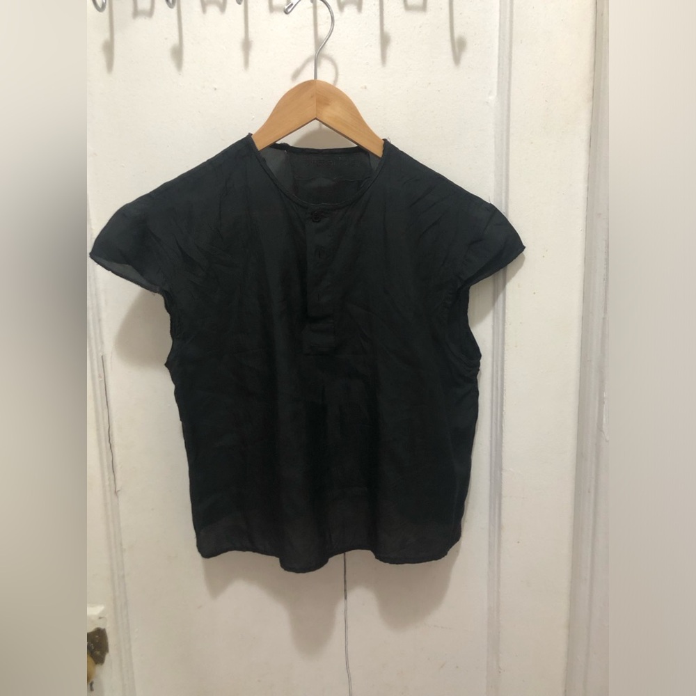 Reformation silk blouse shirt